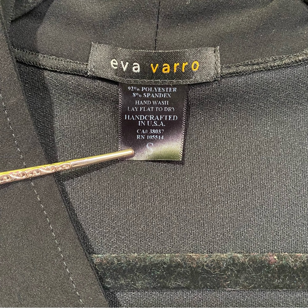 Eva Varro Pebble Texture Knit Statement Jacket Si… - image 6